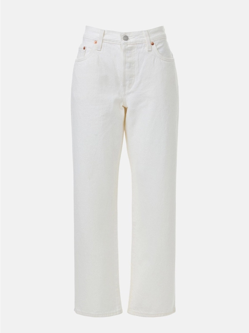 Levi's White Low Loose Jeans - Picture 4 of 7